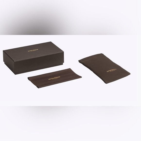 oliver peoples Laiya new Black Polarized chic cat-eye - Picture 6 of 7